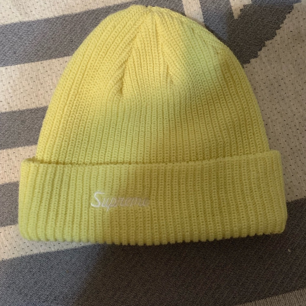 Supreme Bright Yellow Kids Hat